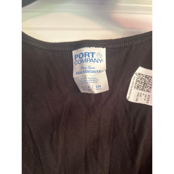 NWT Port and Company Women's Black Tank Top CAMP PRESCHOOL TEACHER Sz S - Picture 4 of 5